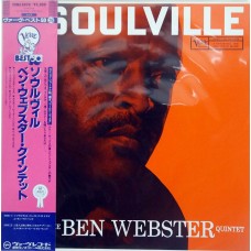 Ben Webster Quintet - Soulville  OBI  (Verve Records - MV 4016)  MONO ( LP )