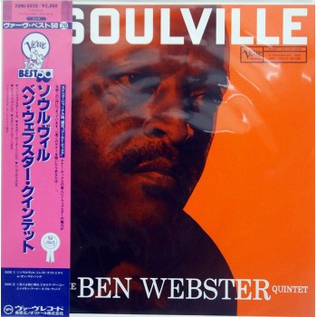 Ben Webster Quintet - Soulville  OBI  (Verve Records - MV 4016)  MONO ( LP )