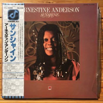 Ernestine Anderson ‎– Sunshine OBI (Concord Jazz ‎– ICJ-70198) (LP)