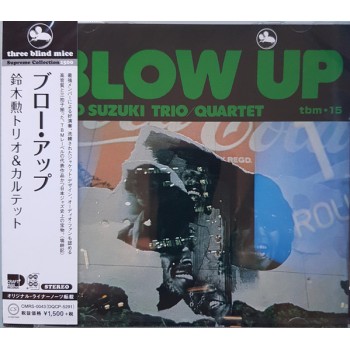 Isao Suzuki Trio / Quartet ‎– Blow Up OBI (CCMRS-0043, DQCP-5291, Three Blind Mice ‎– TBM-15) CD NEW(Sealed)  ( CD )