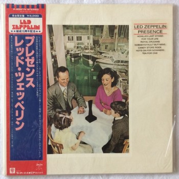 Led Zeppelin - Presence  OBI (Swan Song – P-6521N)   LP )