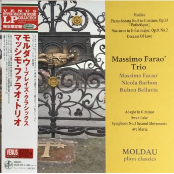 Massimo Farao' Trio - MOLDAU plays classic OBI (Venus Records – VHJD-145) Ltd 180g NEW ( LP)