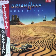 Uriah Heep ‎– Head First OBI (Bronze Records ‎– VIL-6051) 1St Press  ( LP )